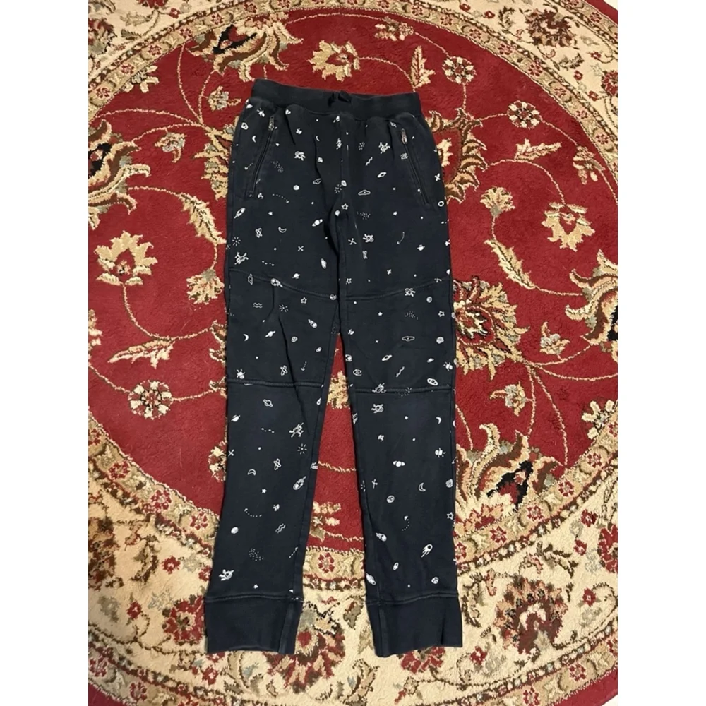 Hanna Andersson Black Planets Astrology Sweat Pants Size Us 12